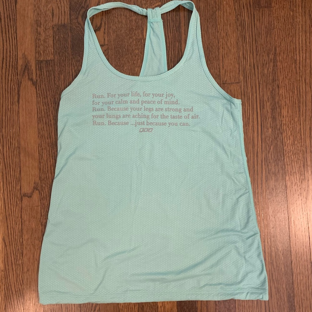 Lorna Jane Mint Green Racerback Tank- Small
